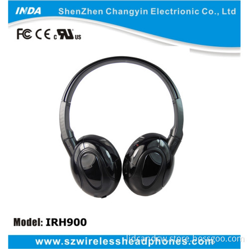 Dual Channel Wireless Headset for TV, DVD, VCD, MP3, PC
